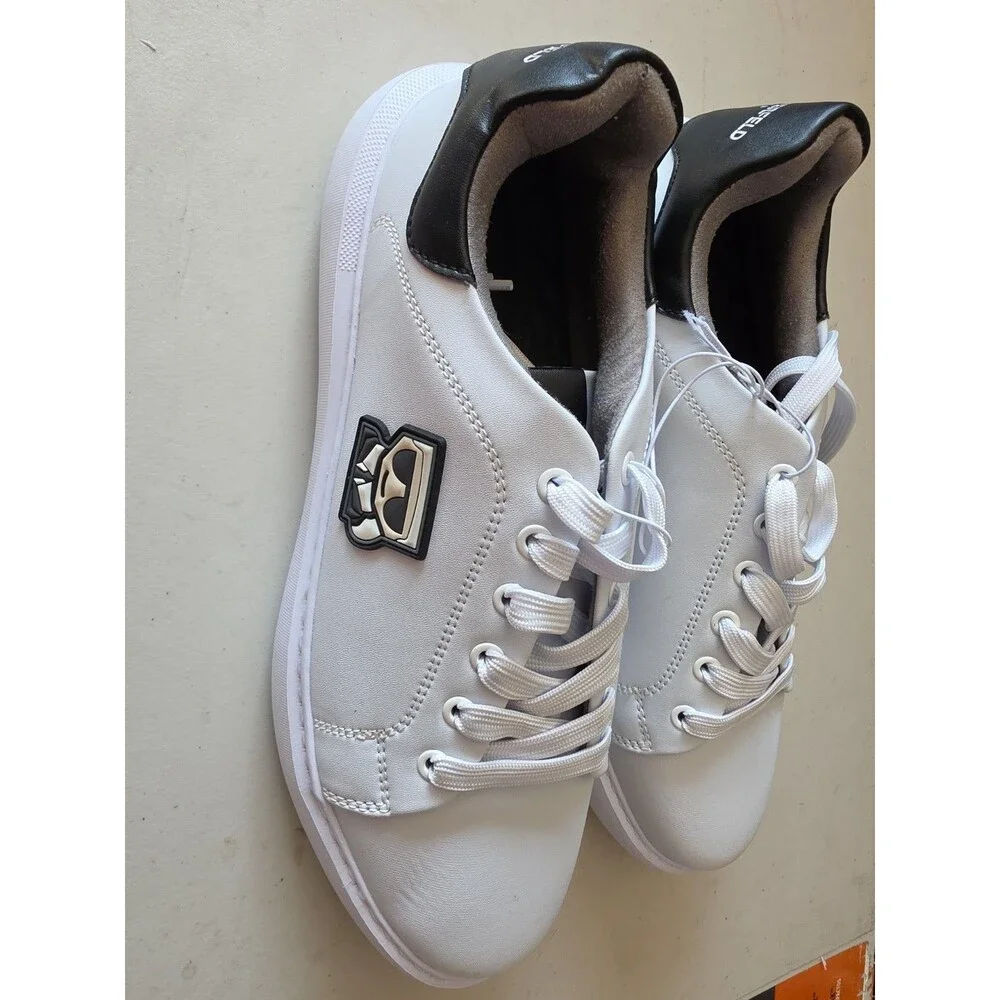 Karl Lagerfeld Paris Cyro Men's Karl Head Sneaker Lf6s505r-Wes-2601 Size 11